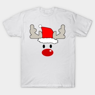 Santa Rudolph the Red Nose Reindeer T-Shirt